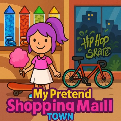 Picture of My Pretend Shopping Mall Town